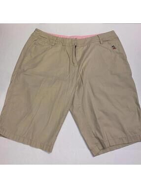 Disney Mickey Mouse Khaki Bermuda Shorts M